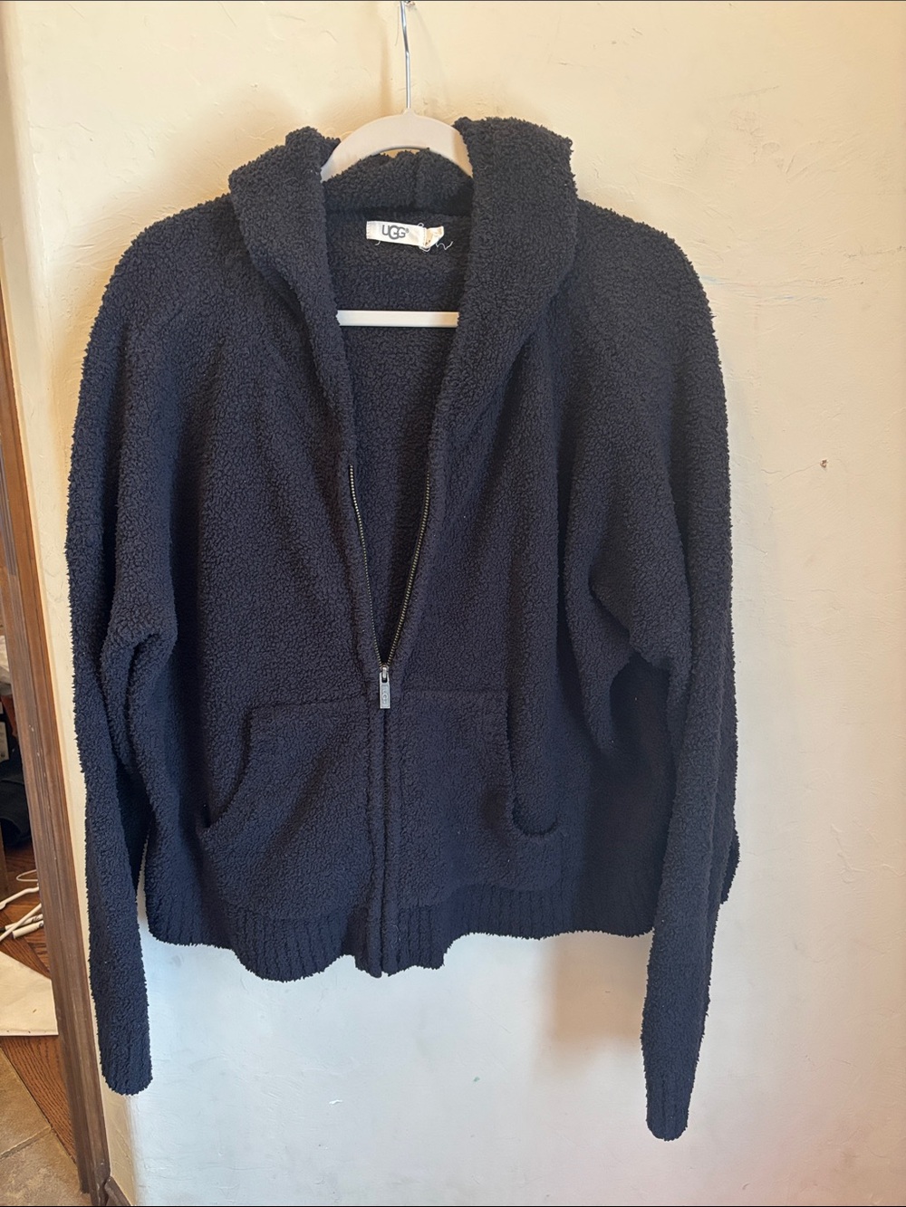 Ugg cozy Sherpa full zip jacket! Womens XL
